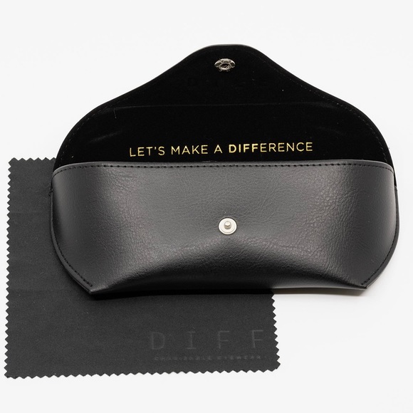 DIFF Emmy Sunglasses Himalayan Tortoise Frames Smoke Grey Lenses - Picture 11 of 12